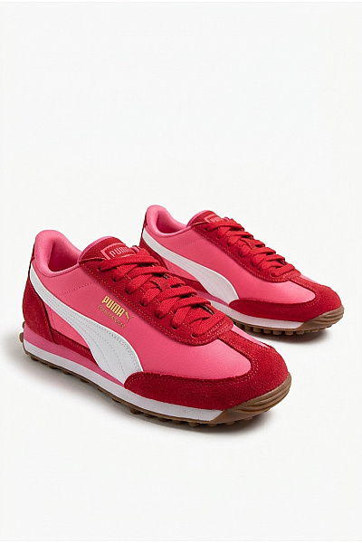 Puma Dámské Tenisky Easy Rider Vintage Růžové Červené Bílé Vel. US 6
