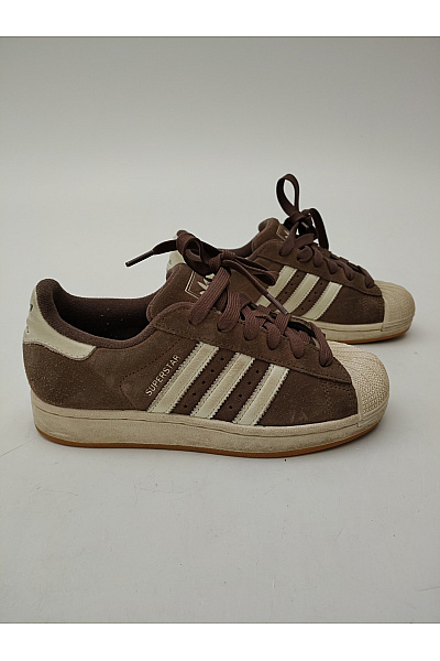 ADIDAS tenisky Hnědé semišové se šněrováním a kulatou špičkou Velikost 37 1/3 | ADIDAS | obrázek 2