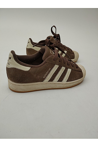 ADIDAS tenisky Hnědé semišové se šněrováním a kulatou špičkou Velikost 37 1/3 | ADIDAS | obrázek 3