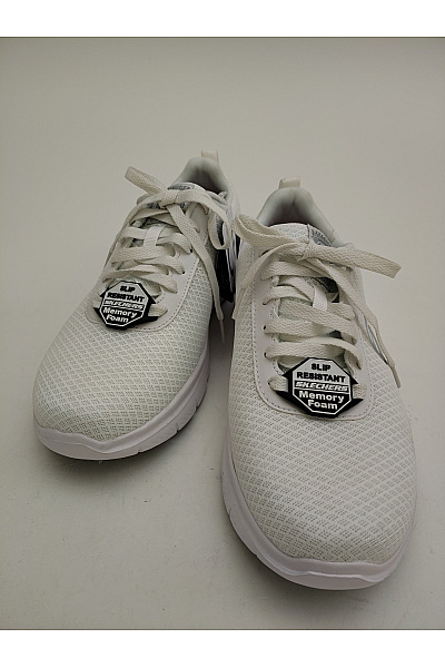 SKECHERS Pánské tenisky Work Relaxed Fit: Flex Advantage - Bendon SR Bílé Velikost EU 42 | SKECHERS | obrázek 3