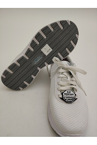 SKECHERS Pánské tenisky Work Relaxed Fit: Flex Advantage - Bendon SR Bílé Velikost EU 42 | SKECHERS | obrázek 5