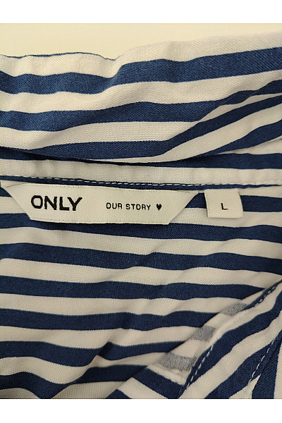 ONLY Dámská pruhovaná košile s dlouhým rukávem ležérní Vel. L | ONLY | obrázek 5