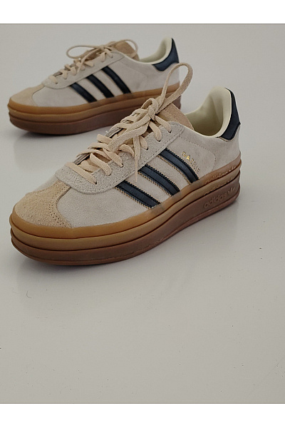 ADIDAS tenisky Béžové semišové na vysoké platformě se šněrováním Vel. US 7.5 | ADIDAS | obrázek 5
