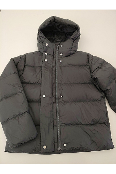 TOMMY HILFIGER Dámská černá prošívaná puffer bunda s kapucí Velikost US S | TOMMY HILFIGER | obrázek 4