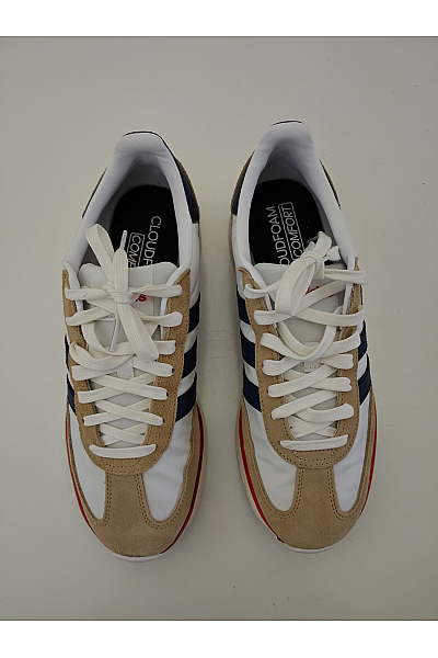 ADIDAS Pánské tenisky volnočasové šněrovací Béžové Velikost 43 1/3 | ADIDAS | obrázek 4