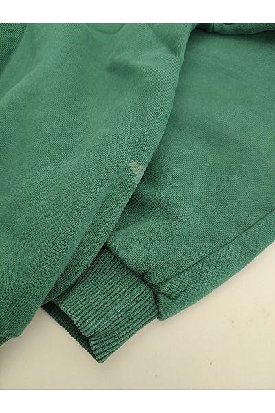 Studioselect Dámská zelená bavlněná mikina s kapucí a potiskem oversized Vel. L | studioselect | obrázek 8