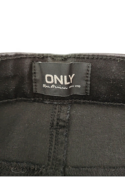 ONLY Dámské černé bavlněné džíny úzké s kapsami Vel. L/34 | ONLY | obrázek 6