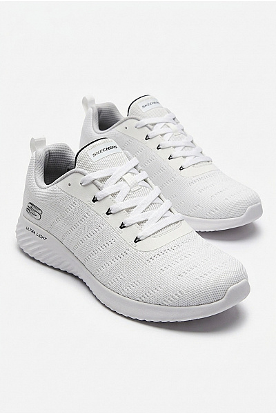 SKECHERS Pánské Tenisky GO RUN Consistent Bílé Velikost EU 46