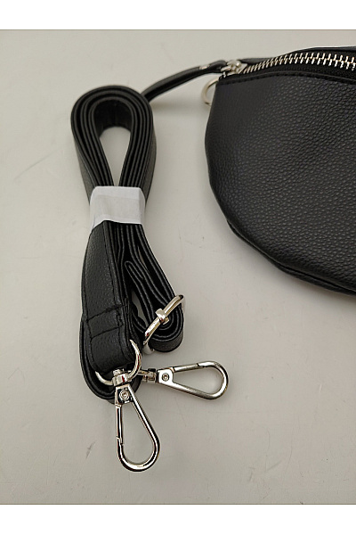 Zwillingsherz Černá dámská ledvinka crossbody | Zwillingsherz | obrázek 4