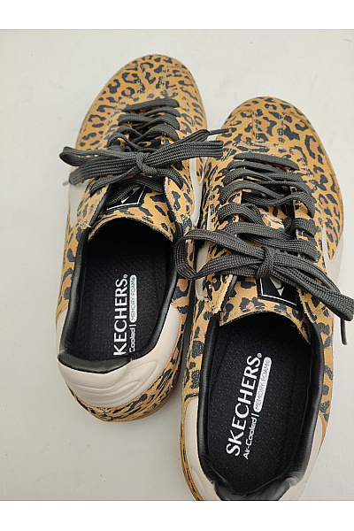 SKECHERS Dámské tenisky Zinger Evo - World Striker Hnědé Béžové Černé Vel. EU 41 | SKECHERS | obrázek 6