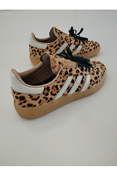 ADIDAS tenisky Dámské s leopardím vzorem šněrovací volnočasové Béžové Vel. US 5 | ADIDAS | obrázek 3