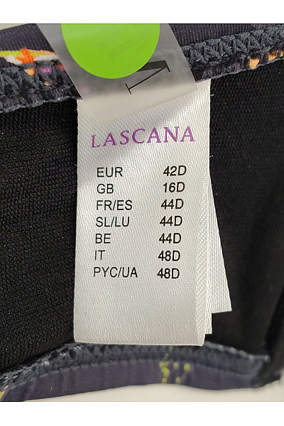 Lasca Dámská květinová plavková podprsenka s kosticemi na zavazování | Lasca | obrázek 9