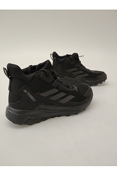 ADIDAS Pánské černé kotníkové outdoorové boty trekingové šněrovací Vel. FR 41 1/3 | ADIDAS | obrázek 3