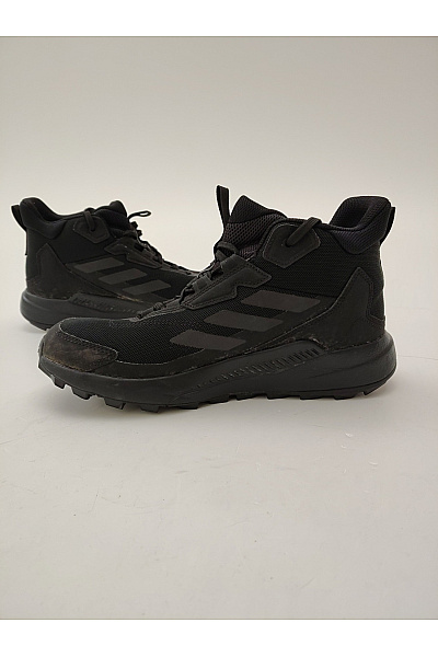 ADIDAS Pánské černé kotníkové outdoorové boty trekingové šněrovací Vel. FR 41 1/3 | ADIDAS | obrázek 4