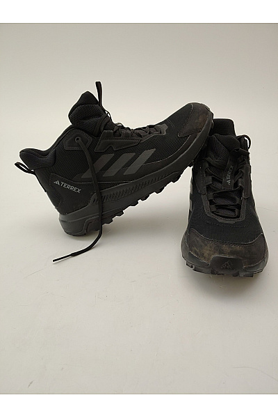 ADIDAS Pánské černé kotníkové outdoorové boty trekingové šněrovací Vel. FR 41 1/3 | ADIDAS | obrázek 9