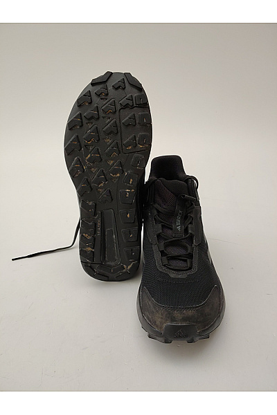 ADIDAS Pánské černé kotníkové outdoorové boty trekingové šněrovací Vel. FR 41 1/3 | ADIDAS | obrázek 10