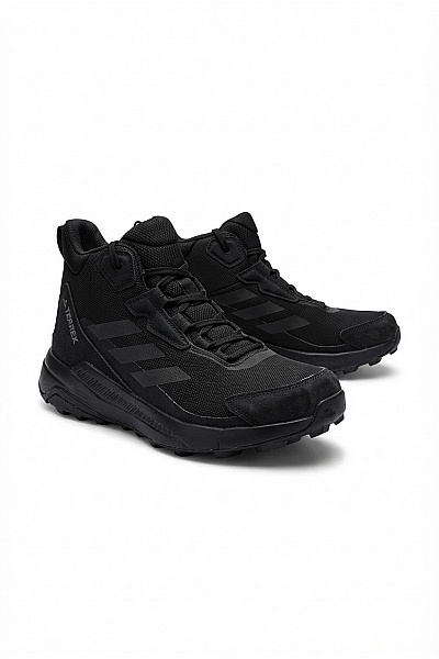 ADIDAS Pánské černé Kotníkové Outdoorové Boty Trekingové šněrovací Vel. FR 41 1/3