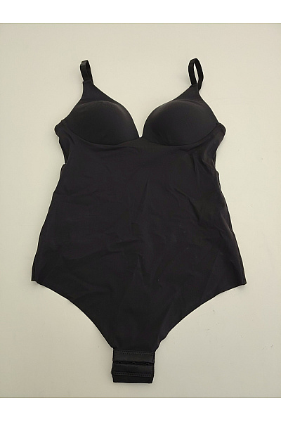 BYE BRA Dámské černé tvarující body slim fit Velikost EU M | BYE BRA | obrázek 2