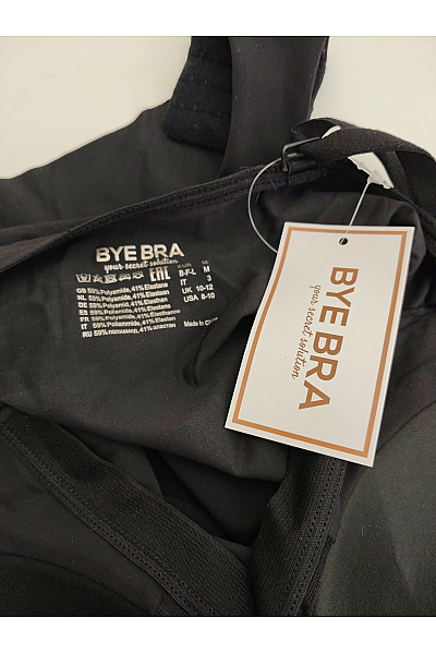 BYE BRA Dámské černé tvarující body slim fit Velikost EU M | BYE BRA | obrázek 6
