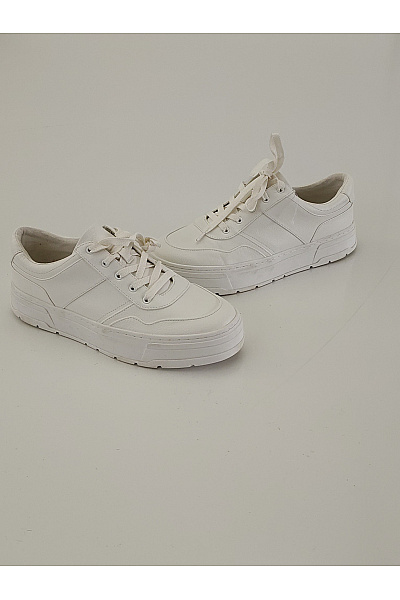 Next Dámské tenisky Stradivarius Basic Platform Trainers Bílé Velikost EU 42 | Next | obrázek 4
