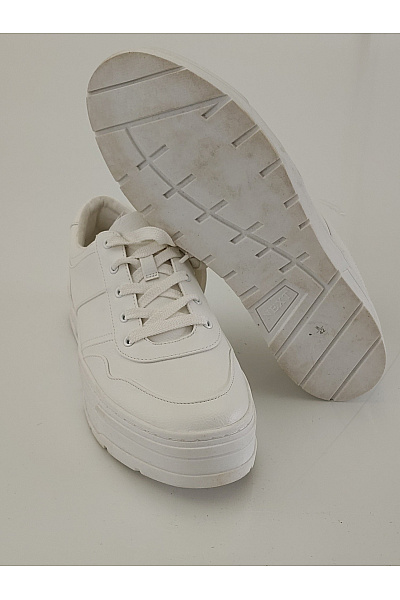 Next Dámské tenisky Stradivarius Basic Platform Trainers Bílé Velikost EU 42 | Next | obrázek 6