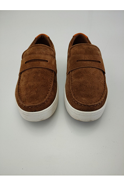 TOMMY HILFIGER Hnědé semišové pánské mokasíny slip-on volnočasové Velikost EU 43 | TOMMY HILFIGER | obrázek 5