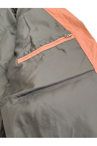 Schott Dámská hnědá prošívaná zimní bunda puffer se zipem Velikost US XS | Schott | obrázek 11