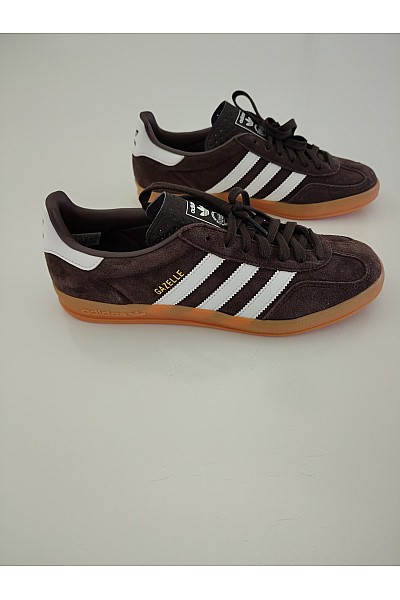 ADIDAS Pánské tenisky Gazelle Indoor Hnědé Bílé Velikost FR 42 2/3 | ADIDAS | obrázek 2