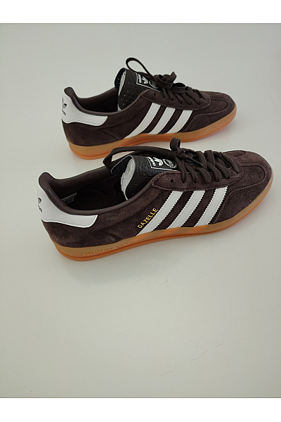 ADIDAS Pánské tenisky Gazelle Indoor Hnědé Bílé Velikost FR 42 2/3 | ADIDAS | obrázek 3