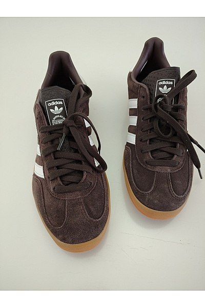 ADIDAS Pánské tenisky Gazelle Indoor Hnědé Bílé Velikost FR 42 2/3 | ADIDAS | obrázek 4