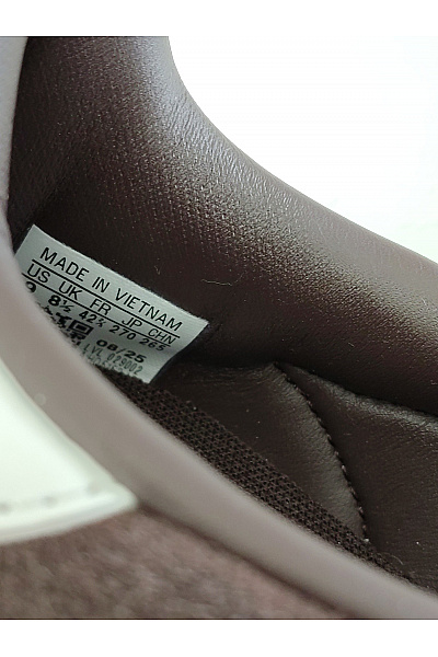 ADIDAS Pánské tenisky Gazelle Indoor Hnědé Bílé Velikost FR 42 2/3 | ADIDAS | obrázek 8