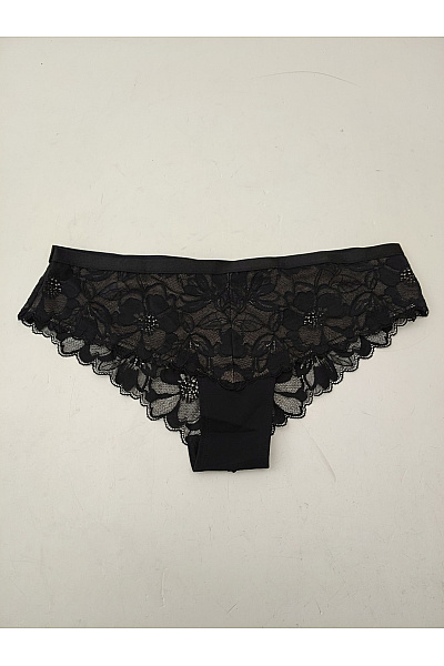 Černé Krajkové Kalhotky Luxusní