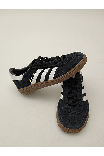 ADIDAS tenisky Dětské černé semišové šněrovací volnočasové Vel. EU 31 | ADIDAS | obrázek 9