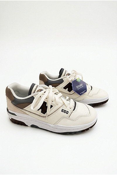 New Balance Dámské Tenisky 550 Béžové Hnědé Šedé Vel. US 5.5