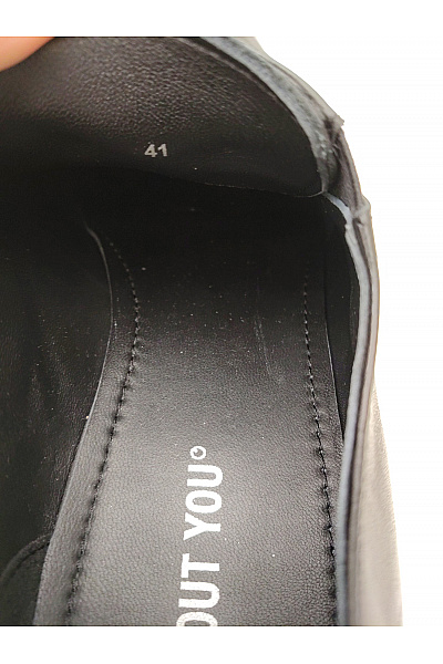 Pánské černé kožené polobotky šněrovací elegantní společenské Vel. EU 41 | Unimoda | obrázek 7