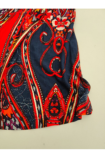 Lasca Barevná vzorovaná halenka bez rukávů boho styl | Lasca | obrázek 4