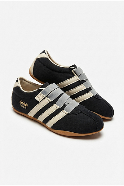 ADIDAS Dámské Tenisky Tokyo Mary Jane Černé Béžové Šedé Vel. US 7.5