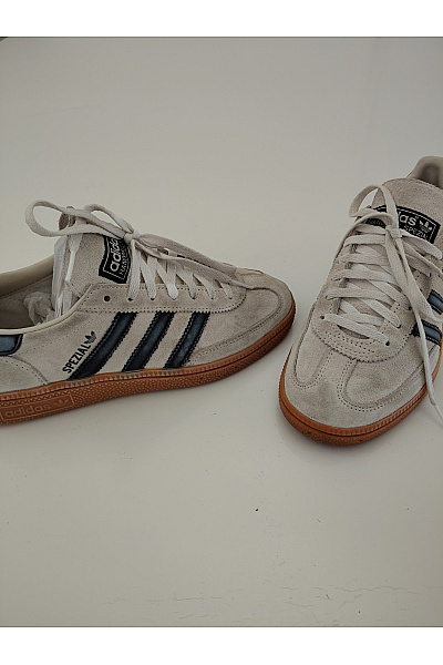 ADIDAS Dámské tenisky Handball Spezial W Šedé Černé Vel. US 7 | ADIDAS | obrázek 4