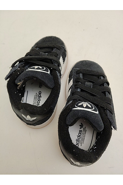 ADIDAS tenisky Černobílé dětské na platformě šněrovací volnočasové Vel. EU 23 | ADIDAS | obrázek 6