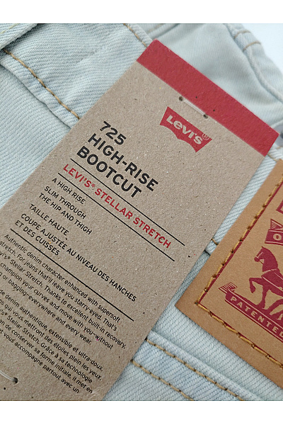LEVIS Dámské bavlněné zvonové džíny s vysokým pasem Vel. US 28 | LEVIS | obrázek 8