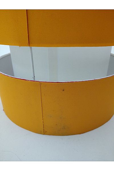Oranžové dvoupatrové stínidlo na lampu | Unimoda | obrázek 5