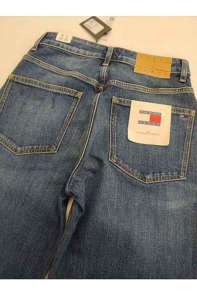 TOMMY HILFIGER Dámské modré džíny s vysokým pasem wide leg Velikost W29 L32 | TOMMY HILFIGER | obrázek 8
