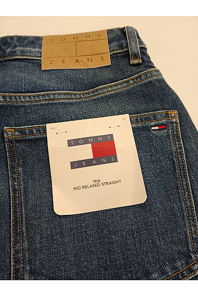 TOMMY HILFIGER Dámské modré džíny s vysokým pasem wide leg Velikost W29 L32 | TOMMY HILFIGER | obrázek 9