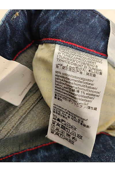 TOMMY HILFIGER Dámské modré džíny s vysokým pasem wide leg Velikost W29 L32 | TOMMY HILFIGER | obrázek 12
