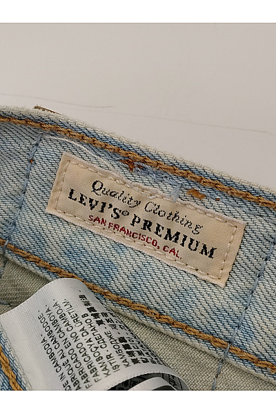 LEVIS Dámské bavlněné džíny s vysokým pasem wide leg Velikost US 27 | LEVIS | obrázek 8