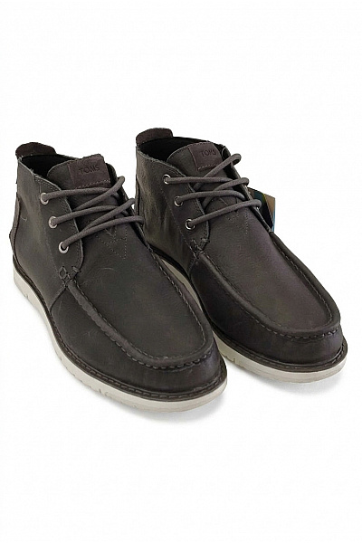 TOMS Pánské Hnědé Kotníkové Boty šněrovací Vycházkové