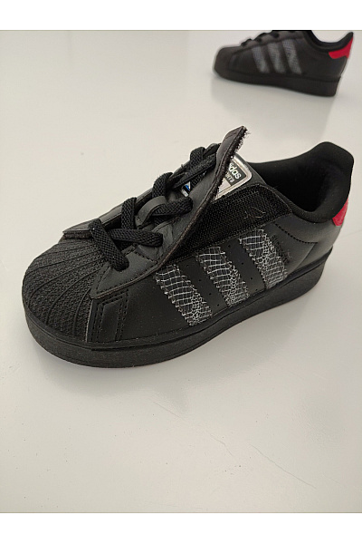 ADIDAS tenisky Černé dětské s krajkovým vzorem Vel. FR 26 | ADIDAS | obrázek 6