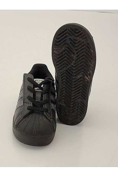 ADIDAS tenisky Černé dětské s krajkovým vzorem Vel. FR 26 | ADIDAS | obrázek 9
