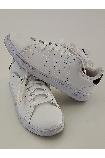 ADIDAS Dámské tenisky Advantage W Bílé Černé Velikost FR 42 | ADIDAS | obrázek 4