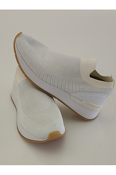 TAMARIS Dámské tenisky pletené slip-on Bílé Béžové Vel. EU 41 | TAMARIS | obrázek 5